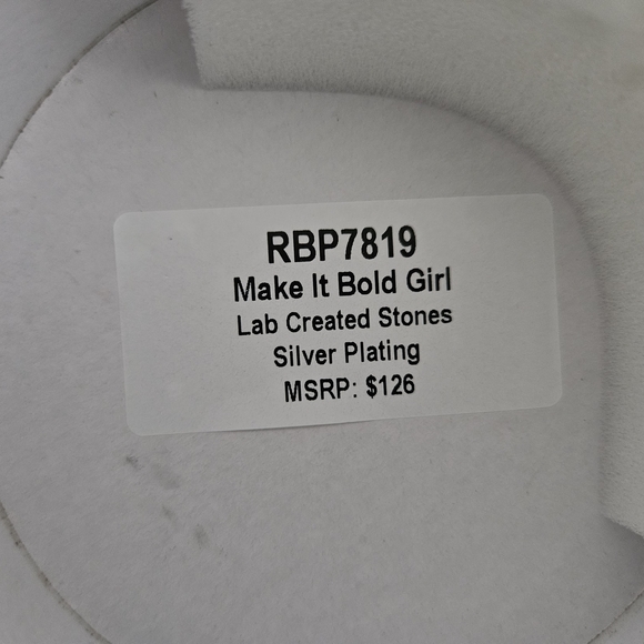 Silver Skull Charm Bracelet Set - Picture 2 of 2